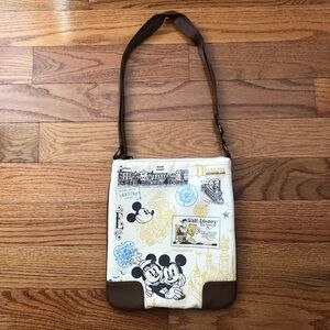 NWOT Disney Parks Vintage Mickey Magic Kingdom Crossbody Bag